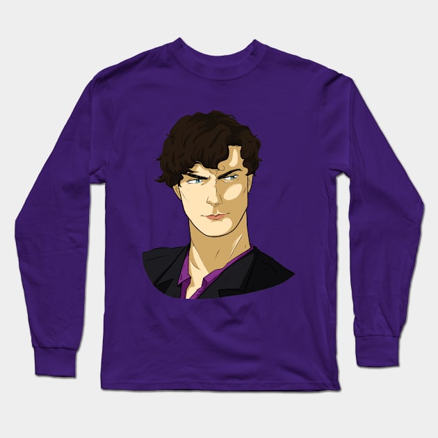 Sherlock Long Sleeve T-Shirt by avasques